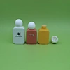 frosted plastic bottle cosmetic